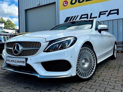 Usata Mercedes C250 AMG line 211 CV (155 kW) 2016 Bianco