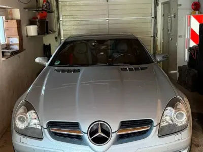Gebraucht Mercedes SLK200 Edition 163 PS (119 kW) 2008 Silber Cabrio