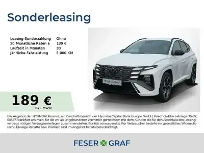 Neu Hyundai Tucson N Line 136 PS (100 kW) 2026 Atlas white SUV