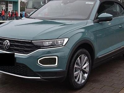Second-hand VW T-Roc Cabriolet Style 110 CP (80 kW) 2022 Verde Cabrio