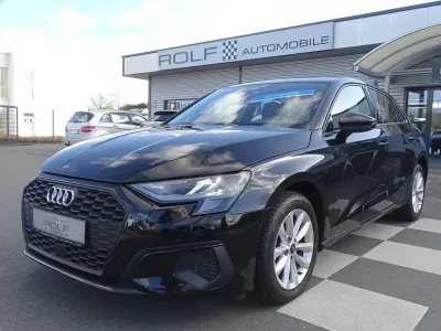 Gebraucht Audi A3 150 PS (110 kW) 2023 Schwarz mythosschwarz metallic (metallic) Limousine