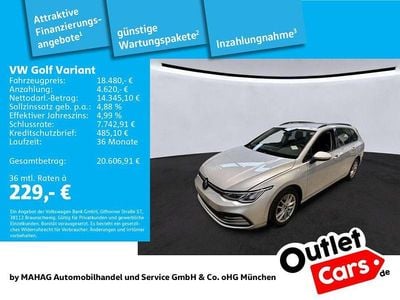 Silber Gebraucht 2023 VW Golf VIII Life Kombi | 18.480 € (Guter Preis)