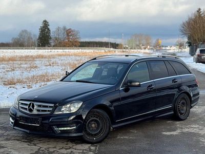 Schwarz Gebraucht 2014 Mercedes C200 AMG line Kombi | 5.499 € (Superpreis)