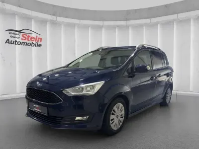 Gebraucht Ford Grand C-Max Cool & Connect 125 PS (91 kW) 2018 Blau Van / Kleinbus