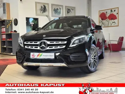 Gebraucht Mercedes GLA200 AMG 156 PS (114 kW) 2018 Kosmosschwarz  metal... SUV