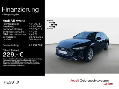 Gebraucht Audi A5 Sport 204 PS (150 kW) 2025 Mythosschwarz metallic Kombi