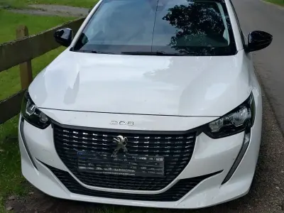 Gebraucht Peugeot 208 Allure 102 PS (75 kW) 2023 Weiß Kleinwagen