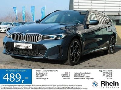 Arctic race blue metallic Gebraucht 2025 BMW 330e M Sport Kombi | 47.440 € (Superpreis)