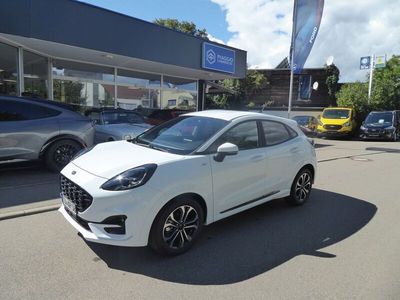 Gebraucht Ford Puma ST-Line 125 PS (91 kW) 2022 Frostweiß Coupé