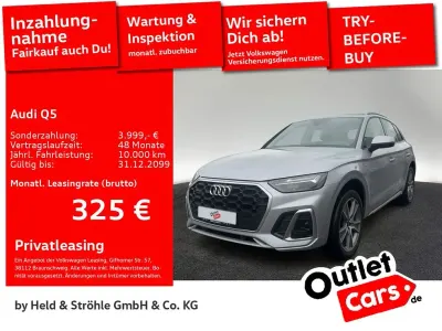 Gebraucht Audi Q5 S-Line 299 PS (219 kW) 2022 Florettsilber metallic SUV