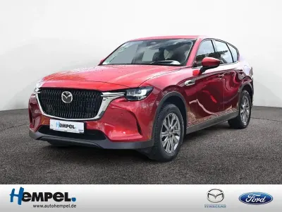 Gebraucht Mazda CX-60 Exclusive-Line 328 PS (241 kW) 2023 Rot / soul red crystal (metallic) SUV