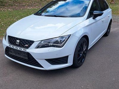 Usata Seat Leon ST CUPRA 280 CV (205 kW) 2015 Bianco Station wagon