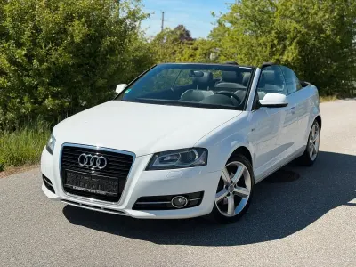 Gebraucht Audi A3 Cabriolet S-Line 140 PS (102 kW) 2011 Weiß Cabrio