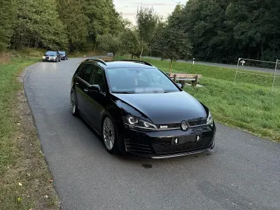 Gebraucht VW Golf VII GTD 184 PS (135 kW) 2016 Schwarz Kombi
