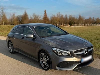 Gebraucht Mercedes CLA220 Shooting Brake AMG line 177 PS (130 kW) 2017 Grau Kombi