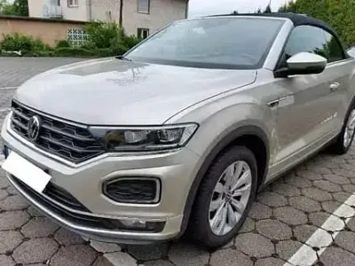 Gebraucht VW T-Roc Cabriolet R-line 150 PS (110 kW) 2021 Silber Cabrio