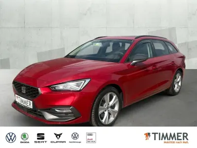 Używany Seat Leon ST FR 150 KM (110 kW) 2022 Czerwony Kombi