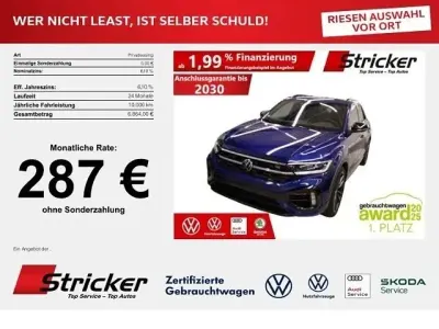 Gebraucht VW T-Roc Cabriolet R 300 PS (220 kW) 2025 Blau SUV