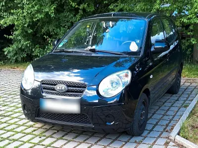Gebraucht Kia Picanto Start 63 PS (46 kW) 2009 Schwarz Kleinwagen