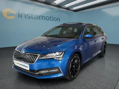 Gebraucht Skoda Superb 280 PS (205 kW) 2023 Blau Kombi