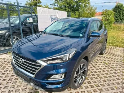 Gebraucht Hyundai Tucson Premium 185 PS (136 kW) 2019 Blau SUV