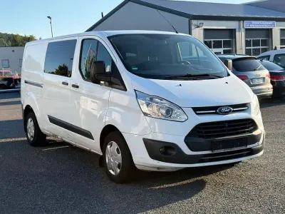 Gebraucht Ford Transit Custom Trend 131 PS (96 kW) 2017 Weiß Van / Kleinbus