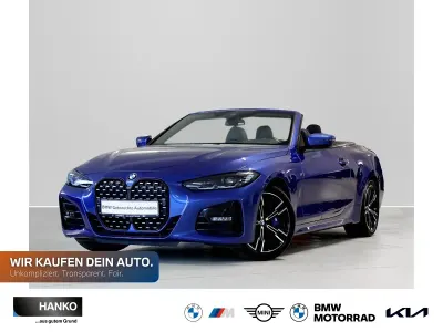 Usata BMW 420 M Sport 184 CV (135 kW) 2022 Blu Cabrio