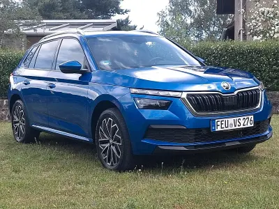 Gebraucht Skoda Kamiq 150 PS (110 kW) 2022 Blau SUV