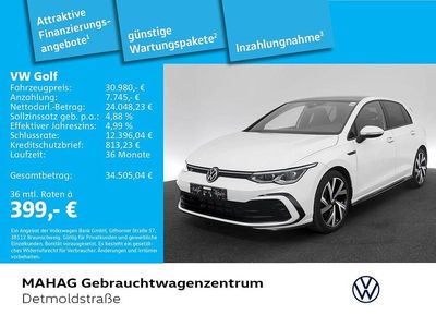 Usata VW Golf VIII R-line 190 CV (139 kW) 2024 Bianco Berlina