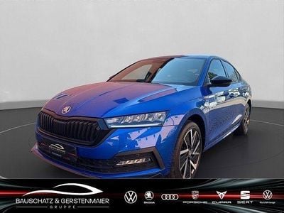 Gebraucht Skoda Octavia SportLine 204 PS (150 kW) 2022 Raceblau Limousine