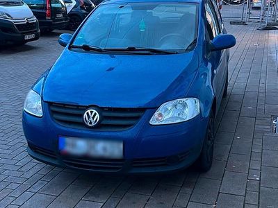 Gebraucht VW Fox 75 PS (55 kW) 2006 Blau Kleinwagen