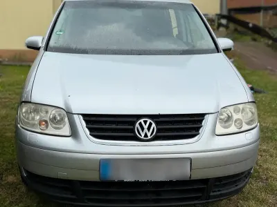 Gebraucht VW Touran 105 PS (77 kW) 2004 Silber Van / Kleinbus