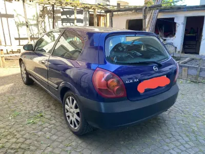 Brugt Nissan Almera 98 HK (72 kW) 2003 Blå Sedan