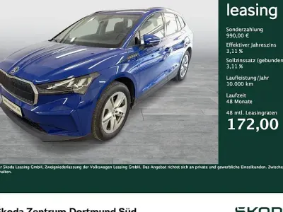 Brugt Skoda Enyaq iV Loft 108 kW (148 HK) 2023 Blå SUV