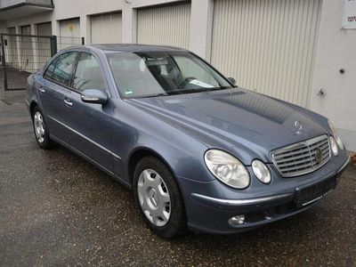 Gebraucht Mercedes E200 Elegance 163 PS (119 kW) 2003 Teallitblau Limousine