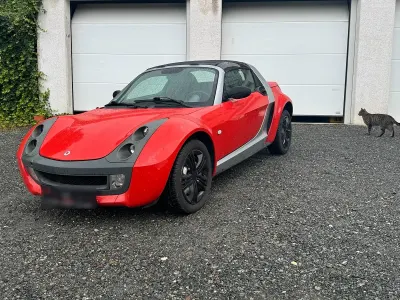 Gebraucht Smart Roadster 82 PS (60 kW) 2003 Rot Cabrio