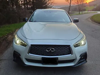 Gebraucht Infiniti Q50 Sport Tech 305 PS (224 kW) 2020 Weiß Limousine