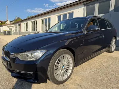 Gebraucht BMW 325 Luxury Line 218 PS (160 kW) 2014 Blau Kombi