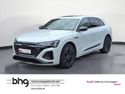 Gebraucht Audi Q8 e-tron S-Line 300 kW (408 PS) 2023 Weiß SUV