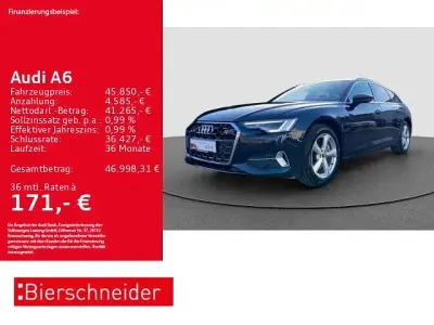 Gebraucht Audi A6 Advanced Plus 265 PS (194 kW) 2025 Blau (firmamentblau metallic) Kombi