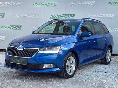 Gebraucht Skoda Fabia Style 110 PS (80 kW) 2020 Raceblau metallic Kombi