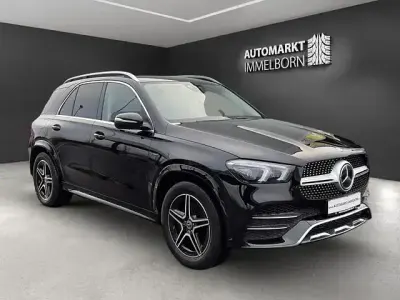 Gebraucht Mercedes GLE350 de AMG 320 PS (235 kW) 2021 Schwarz/baltic black SUV