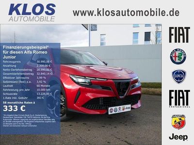 Ny Alfa Romeo GT Junior Edizione Speciale 145 HK (106 kW) 2026 Rød SUV
