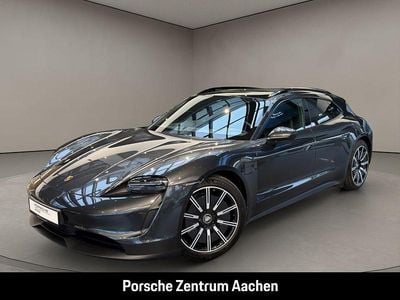 Vulkangraumetallic Gebraucht 2024 Porsche Taycan Sport Turismo Kombi | 73.300 € (Superpreis)