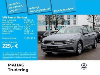 Gebraucht VW Passat Basis 150 PS (110 kW) 2024 Grau Kombi