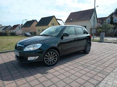 Gebraucht Skoda Fabia 70 PS (51 kW) 2012 Schwarz Kleinwagen