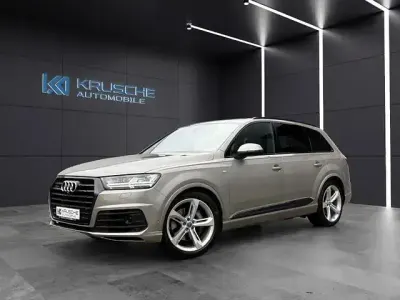 Usata Audi Q7 S-Line 272 CV (200 kW) 2017 Beige SUV
