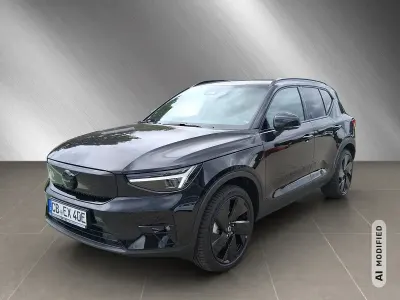Gebraucht Volvo EX40 Plus 185 kW (252 PS) 2024 Schwarz metallic SUV