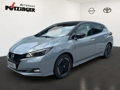 Gebraucht Nissan Leaf N-Connecta 110 kW (150 PS) 2024 Ceramic grey/black Kleinwagen