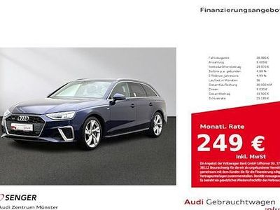 Usata Audi A4 S-Line 286 CV (210 kW) 2023 Blu Station wagon